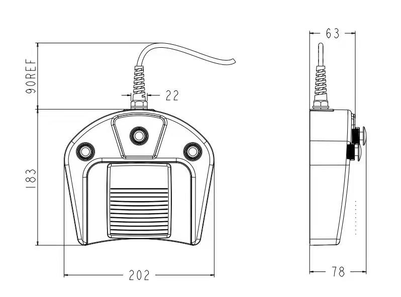 TFS-601Z 压铸铝脚踏尺寸示意图.jpg